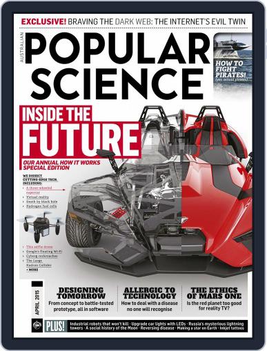 Popular Science Australia April 6th, 2015 Digital Back Issue Cover