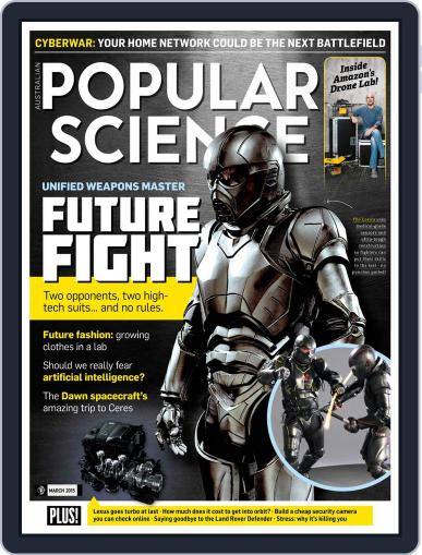 Popular Science Australia March 8th, 2015 Digital Back Issue Cover