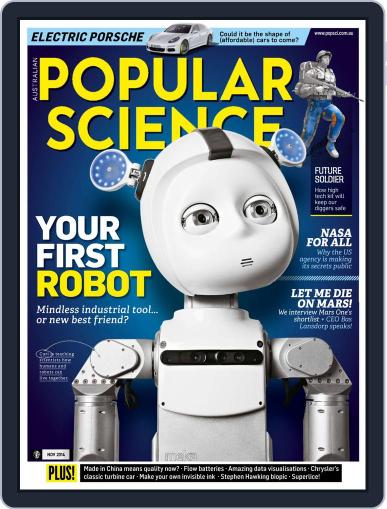 Popular Science Australia November 10th, 2014 Digital Back Issue Cover