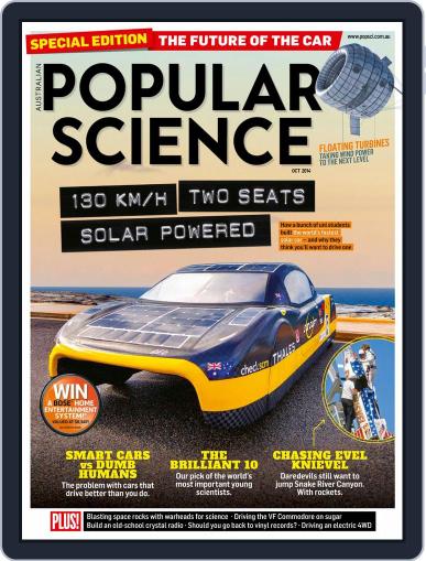 Popular Science Australia October 16th, 2014 Digital Back Issue Cover