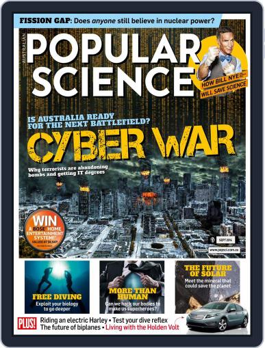 Popular Science Australia September 1st, 2014 Digital Back Issue Cover