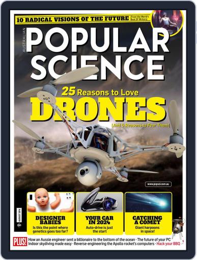 Popular Science Australia August 5th, 2014 Digital Back Issue Cover