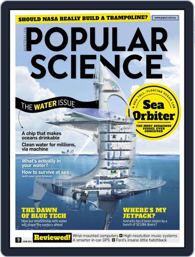 Popular Science Australia June 1st, 2014 Digital Back Issue Cover