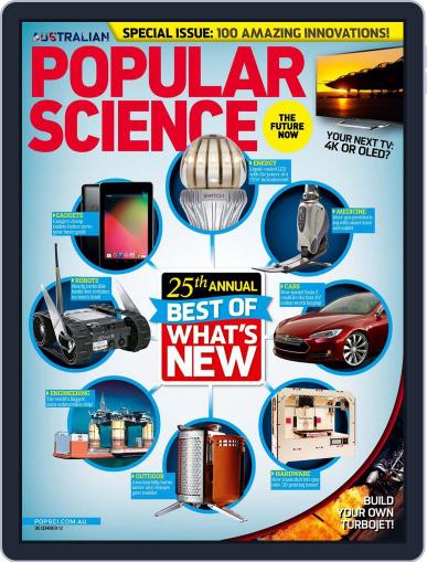 Popular Science Australia December 18th, 2012 Digital Back Issue Cover