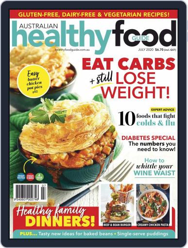 Healthy Food Guide July 1st, 2020 Digital Back Issue Cover