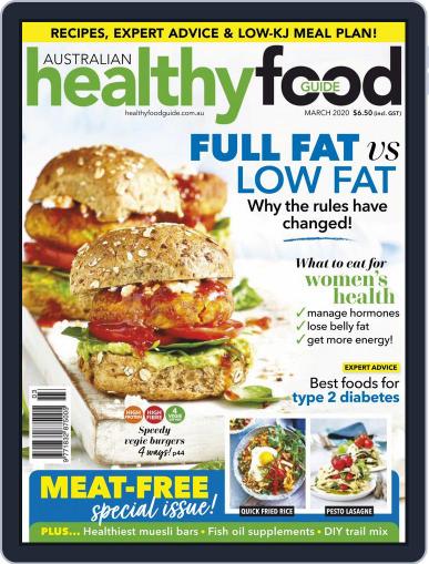 Healthy Food Guide March 1st, 2020 Digital Back Issue Cover