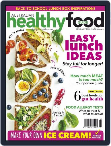 Healthy Food Guide February 1st, 2020 Digital Back Issue Cover