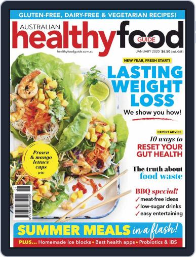 Healthy Food Guide January 1st, 2020 Digital Back Issue Cover
