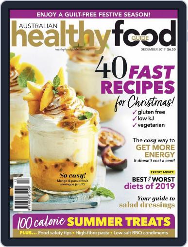 Healthy Food Guide December 1st, 2019 Digital Back Issue Cover