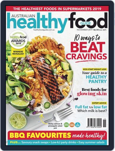 Healthy Food Guide November 1st, 2019 Digital Back Issue Cover