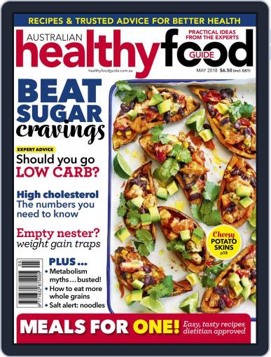 Healthy Food Guide May 1st, 2018 Digital Back Issue Cover