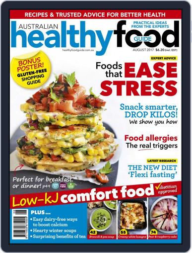 Healthy Food Guide August 1st, 2017 Digital Back Issue Cover