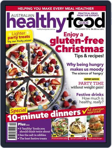 Healthy Food Guide December 1st, 2016 Digital Back Issue Cover