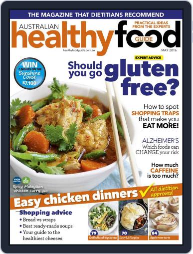 Healthy Food Guide April 17th, 2016 Digital Back Issue Cover