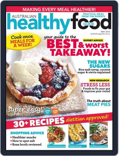 Healthy Food Guide May 1st, 2015 Digital Back Issue Cover