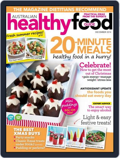 Healthy Food Guide November 23rd, 2014 Digital Back Issue Cover