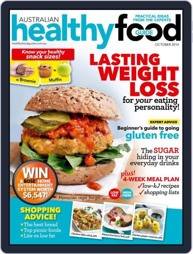 Healthy Food Guide September 29th, 2014 Digital Back Issue Cover