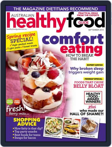 Healthy Food Guide August 23rd, 2014 Digital Back Issue Cover
