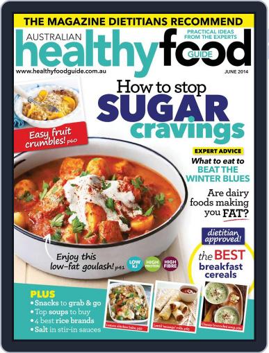 Healthy Food Guide June 1st, 2014 Digital Back Issue Cover