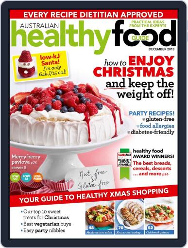 Healthy Food Guide November 24th, 2013 Digital Back Issue Cover