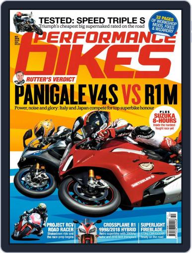 Performance Bikes October 1st, 2018 Digital Back Issue Cover