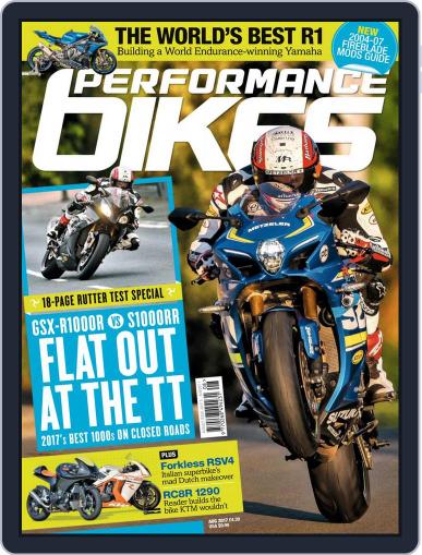 Performance Bikes August 1st, 2017 Digital Back Issue Cover