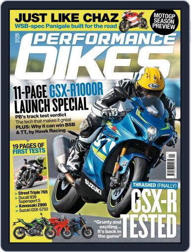 Performance Bikes April 1st, 2017 Digital Back Issue Cover