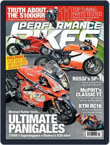 Performance Bikes October 1st, 2016 Digital Back Issue Cover