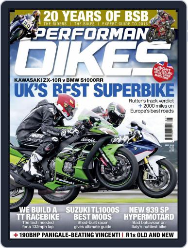Performance Bikes May 1st, 2016 Digital Back Issue Cover