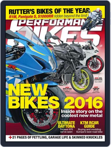 Performance Bikes December 2nd, 2015 Digital Back Issue Cover