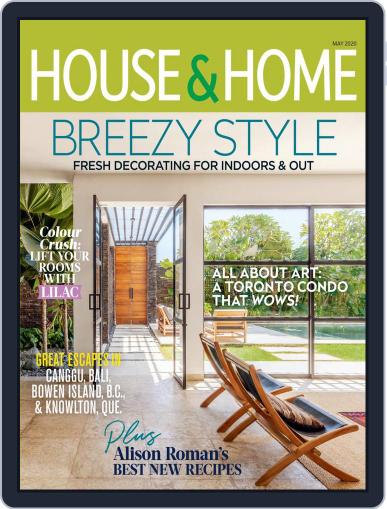 House & Home May 1st, 2020 Digital Back Issue Cover