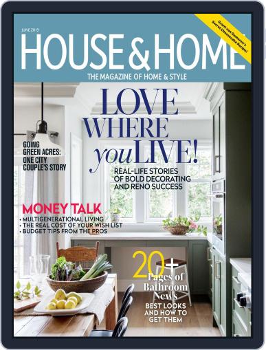 House & Home June 1st, 2019 Digital Back Issue Cover