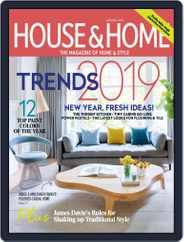 House & Home (Digital) Subscription                    January 1st, 2019 Issue
