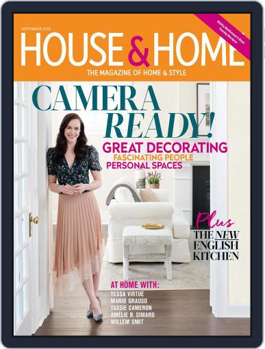 House & Home September 1st, 2018 Digital Back Issue Cover