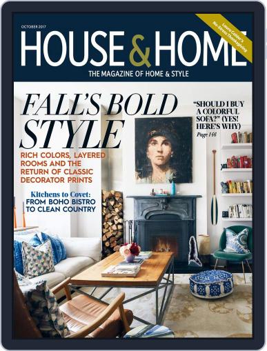 House & Home October 1st, 2017 Digital Back Issue Cover