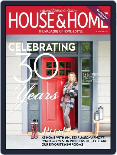 House & Home October 8th, 2016 Digital Back Issue Cover