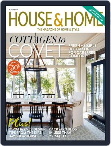 House & Home July 2nd, 2016 Digital Back Issue Cover