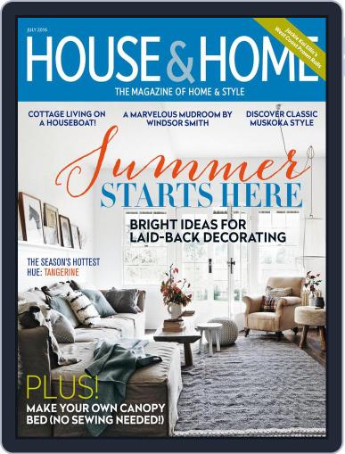 House & Home June 4th, 2016 Digital Back Issue Cover