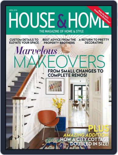 House & Home March 5th, 2016 Digital Back Issue Cover