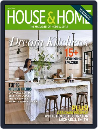 House & Home February 6th, 2016 Digital Back Issue Cover