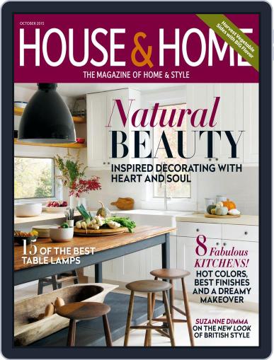 House & Home September 5th, 2015 Digital Back Issue Cover