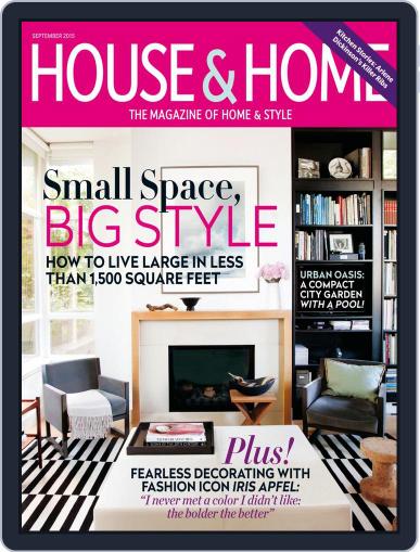House & Home August 1st, 2015 Digital Back Issue Cover