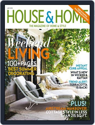 House & Home June 8th, 2015 Digital Back Issue Cover