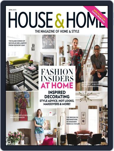 House & Home April 1st, 2015 Digital Back Issue Cover
