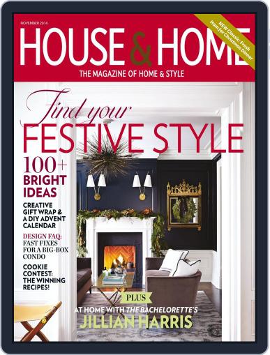 House & Home October 3rd, 2014 Digital Back Issue Cover