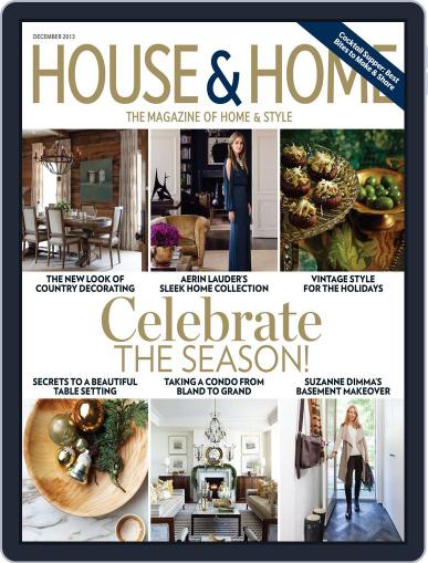 House & Home November 9th, 2013 Digital Back Issue Cover
