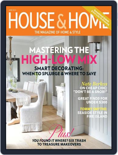 House & Home May 4th, 2013 Digital Back Issue Cover