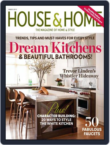 House & Home February 9th, 2013 Digital Back Issue Cover