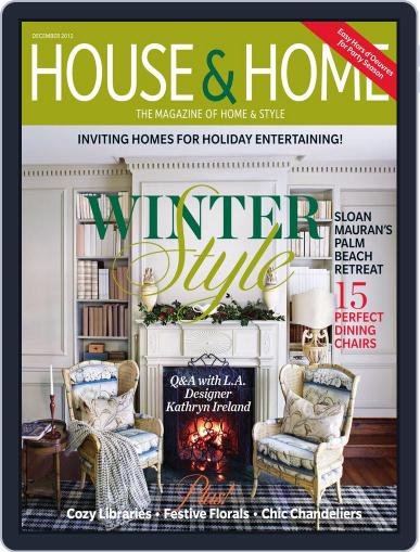 House & Home November 10th, 2012 Digital Back Issue Cover