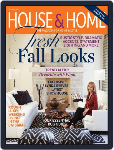 House & Home September 1st, 2012 Digital Back Issue Cover